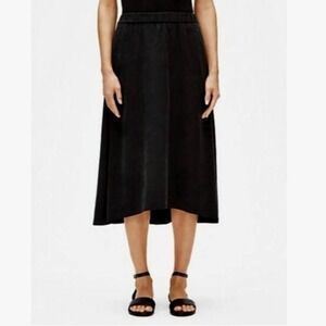 Eileen Fisher Black Skirt Size Small